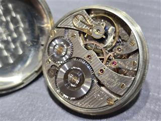 ILLINOIS Pocket Watch 1919 Grade 706 running